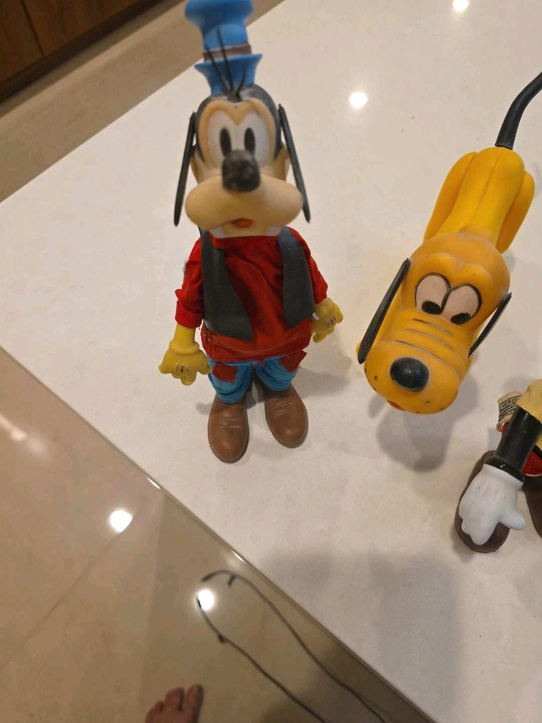 7 Walt Disney Productions 1960s  Rubber Character Figurines Hong Kong Japan