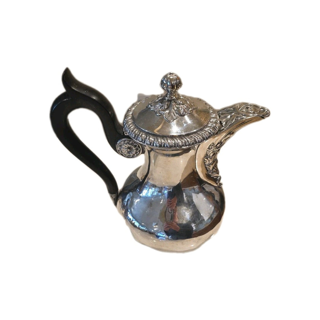 Martial Fray French .950 Silver Tea Pot Hand Chased 1875-91