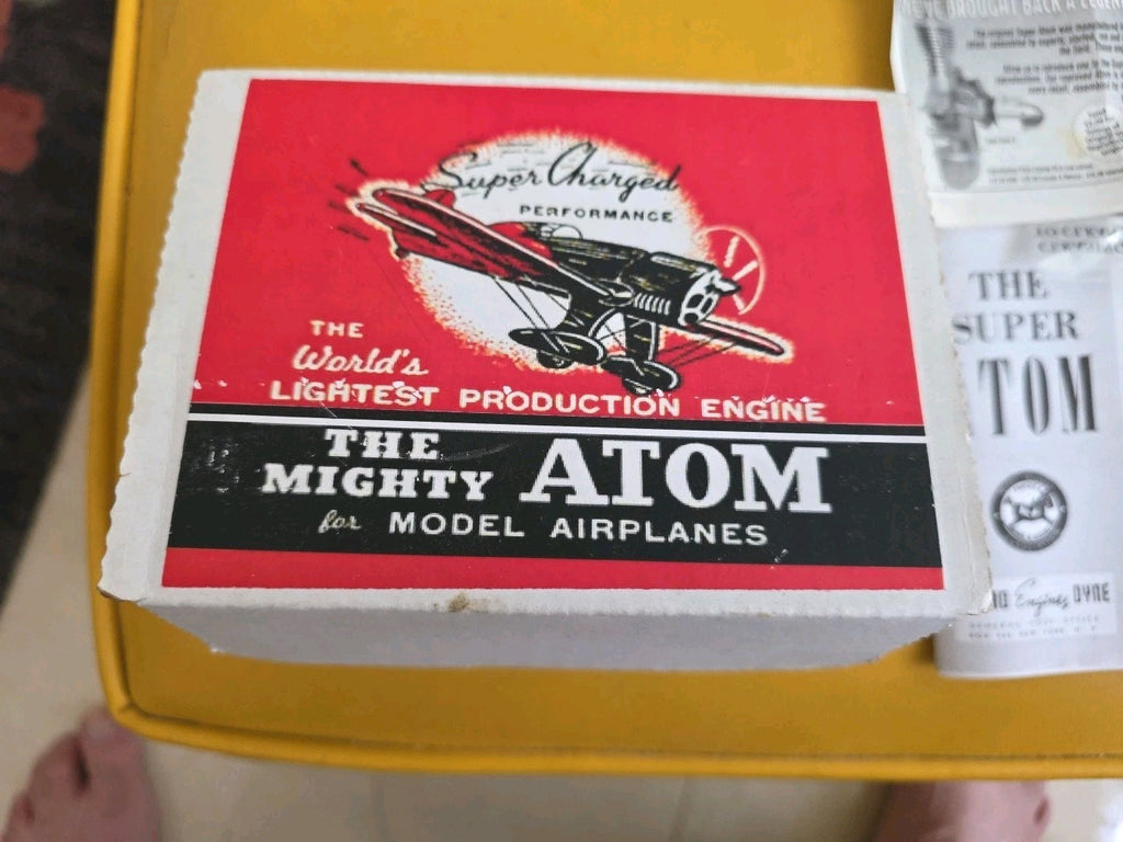 The  Mighty Atom For Model Airplanes Atom V  S/N B39