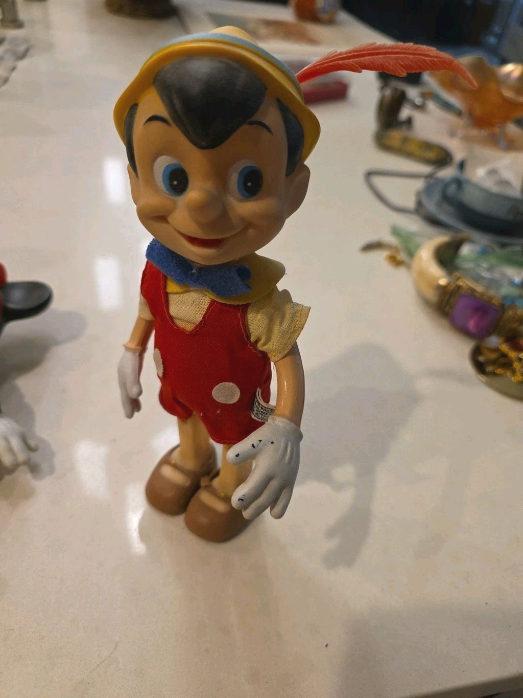 7 Walt Disney Productions 1960s  Rubber Character Figurines Hong Kong Japan