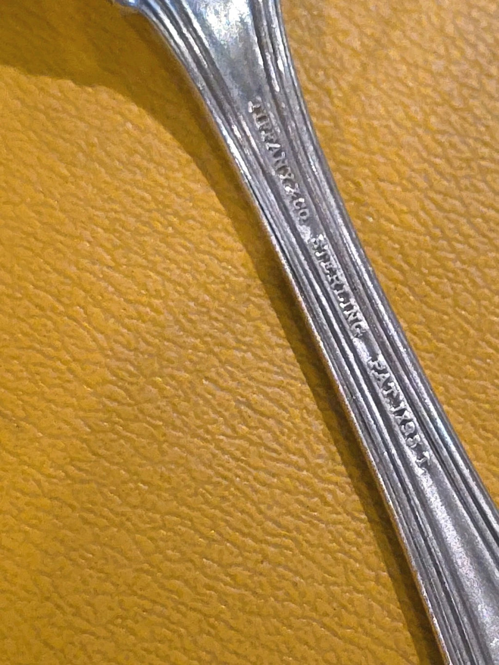 Colonial by Tiffany and Co Sterling Silver  Lunch/Dessert Fork Monogram