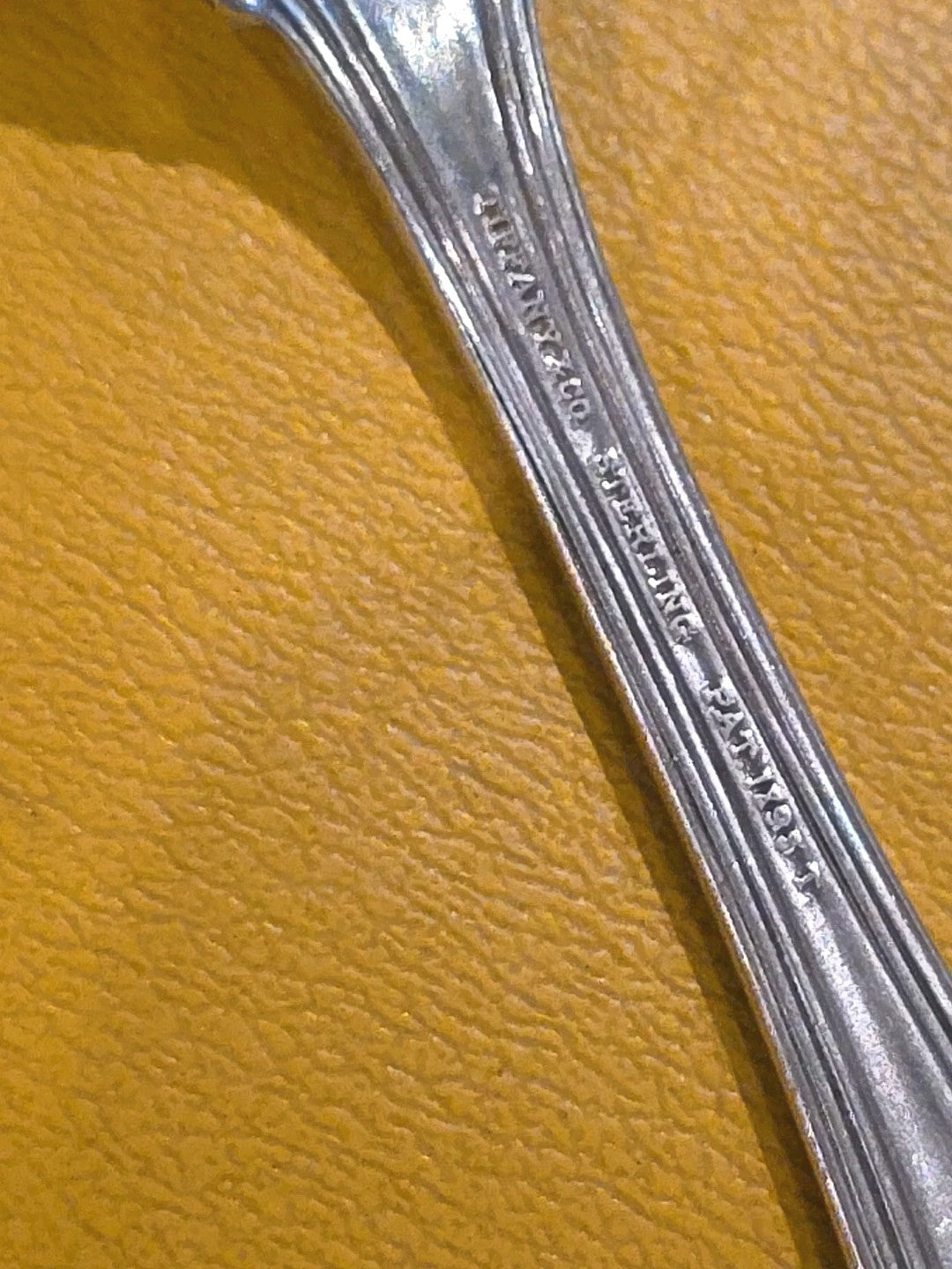 Colonial by Tiffany and Co Sterling Silver  Lunch/Dessert Fork Monogram
