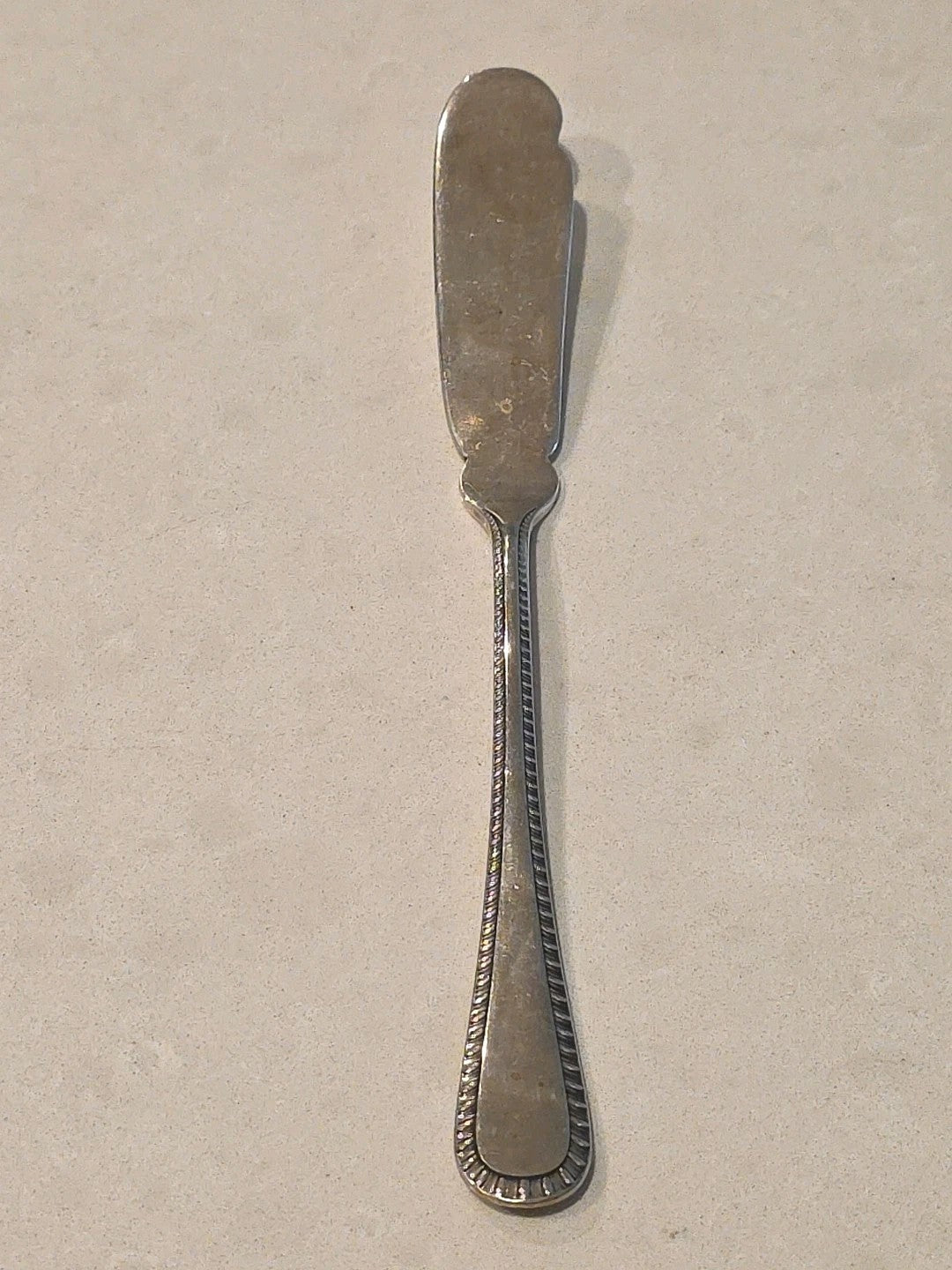 Italian Feather by Buccellati Sterling Silver Butter/Fish Knife Solid Sterling