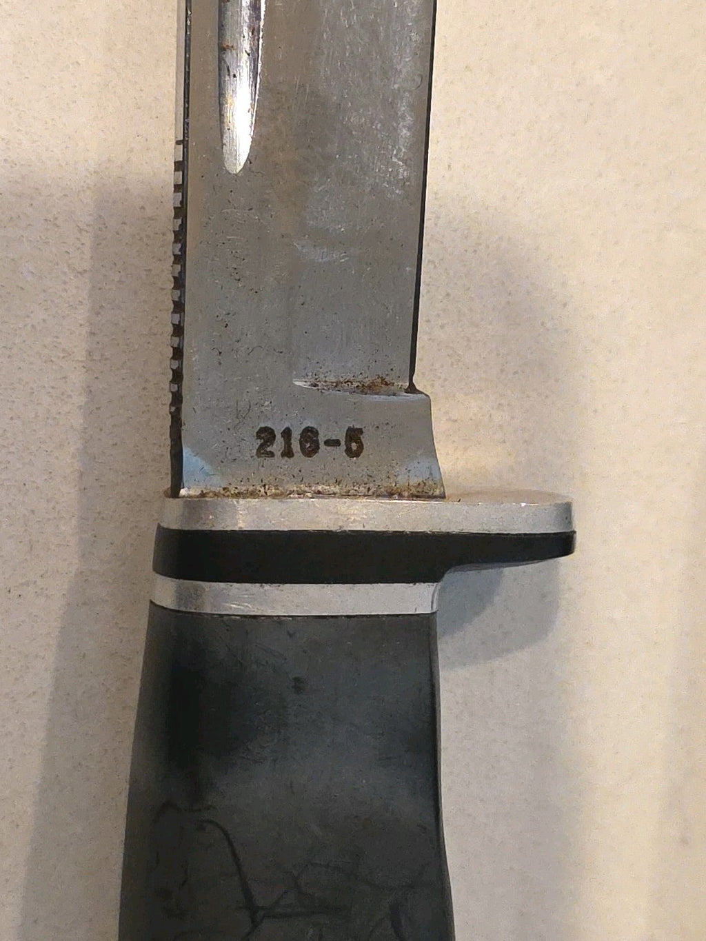 Vintage Case XX 216-5 Bowie Hunting Knife w/Sheath