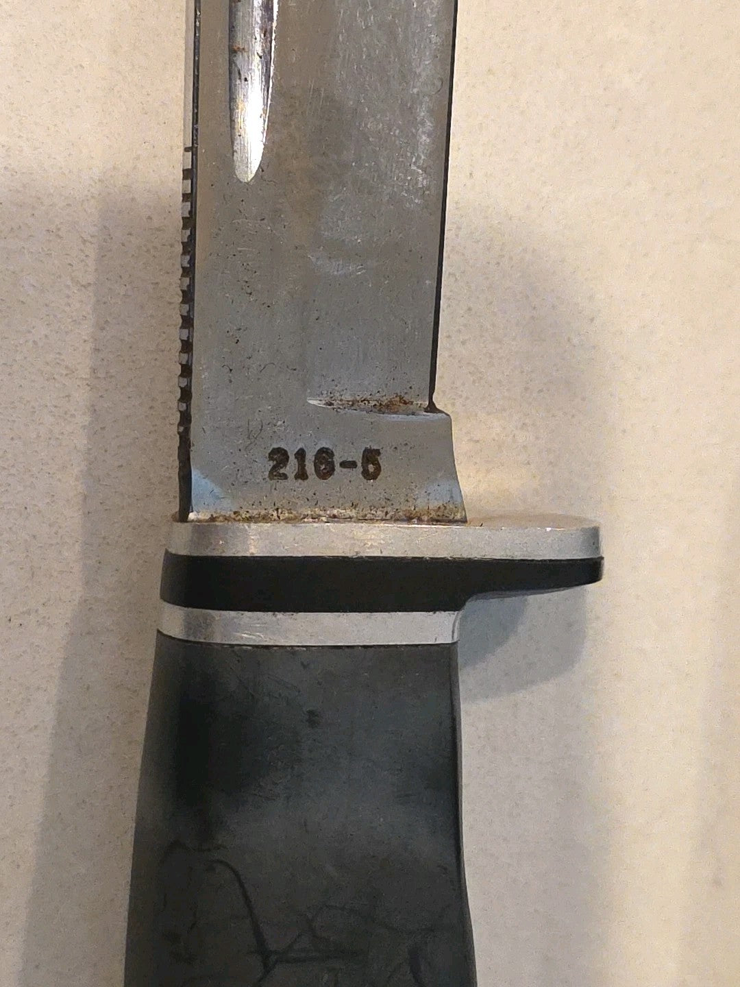 Vintage Case XX 216-5 Bowie Hunting Knife w/Sheath