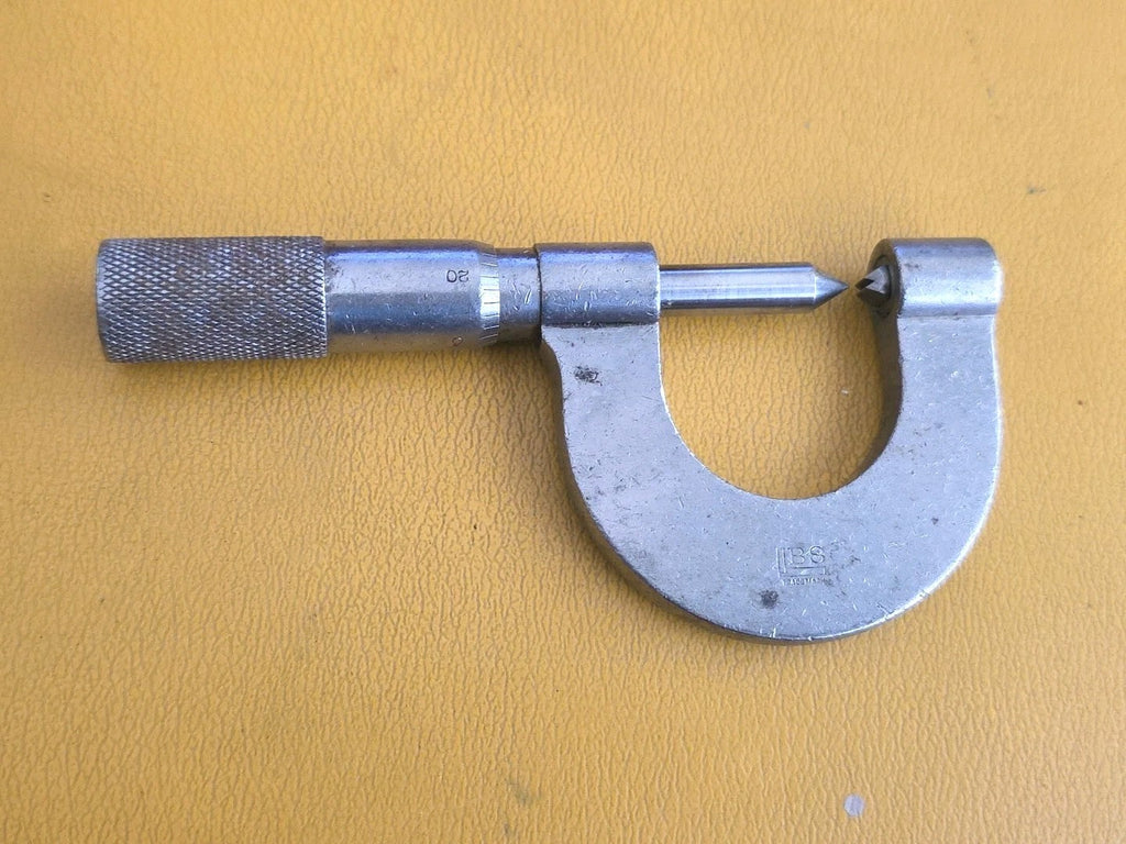 Vintage Brown Sharpe Micrometer No 19 up to 1" late 1890s