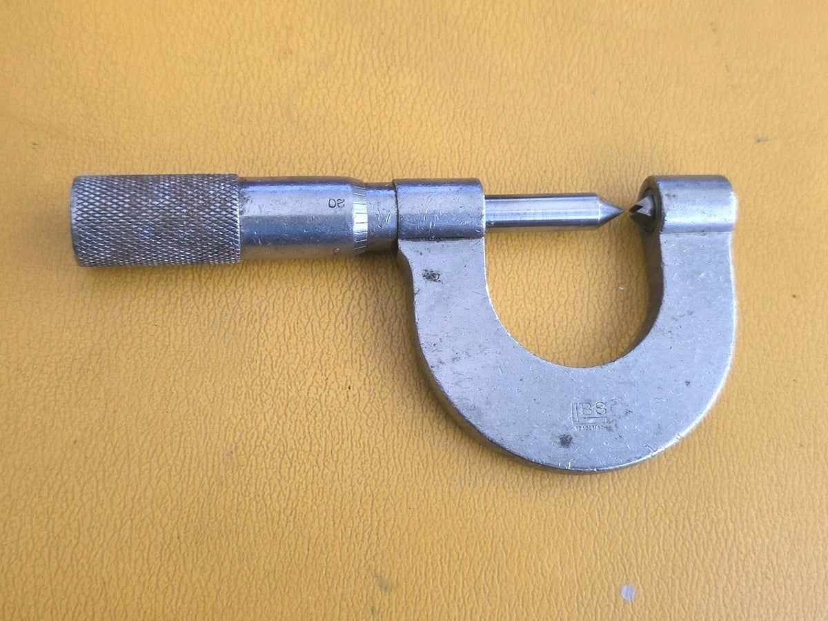 Vintage Brown Sharpe Micrometer No 19 up to 1" late 1890s