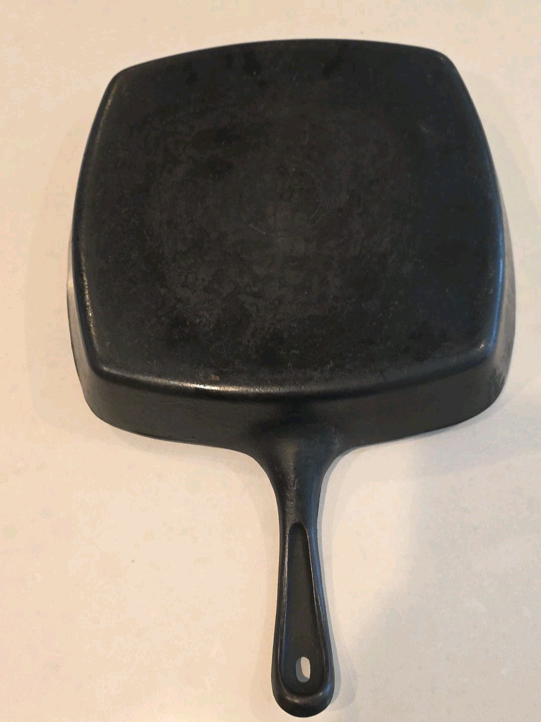 Vintage Griswold Wagner Ware Small Mark Cast Iron Skillet Square Frying Pan