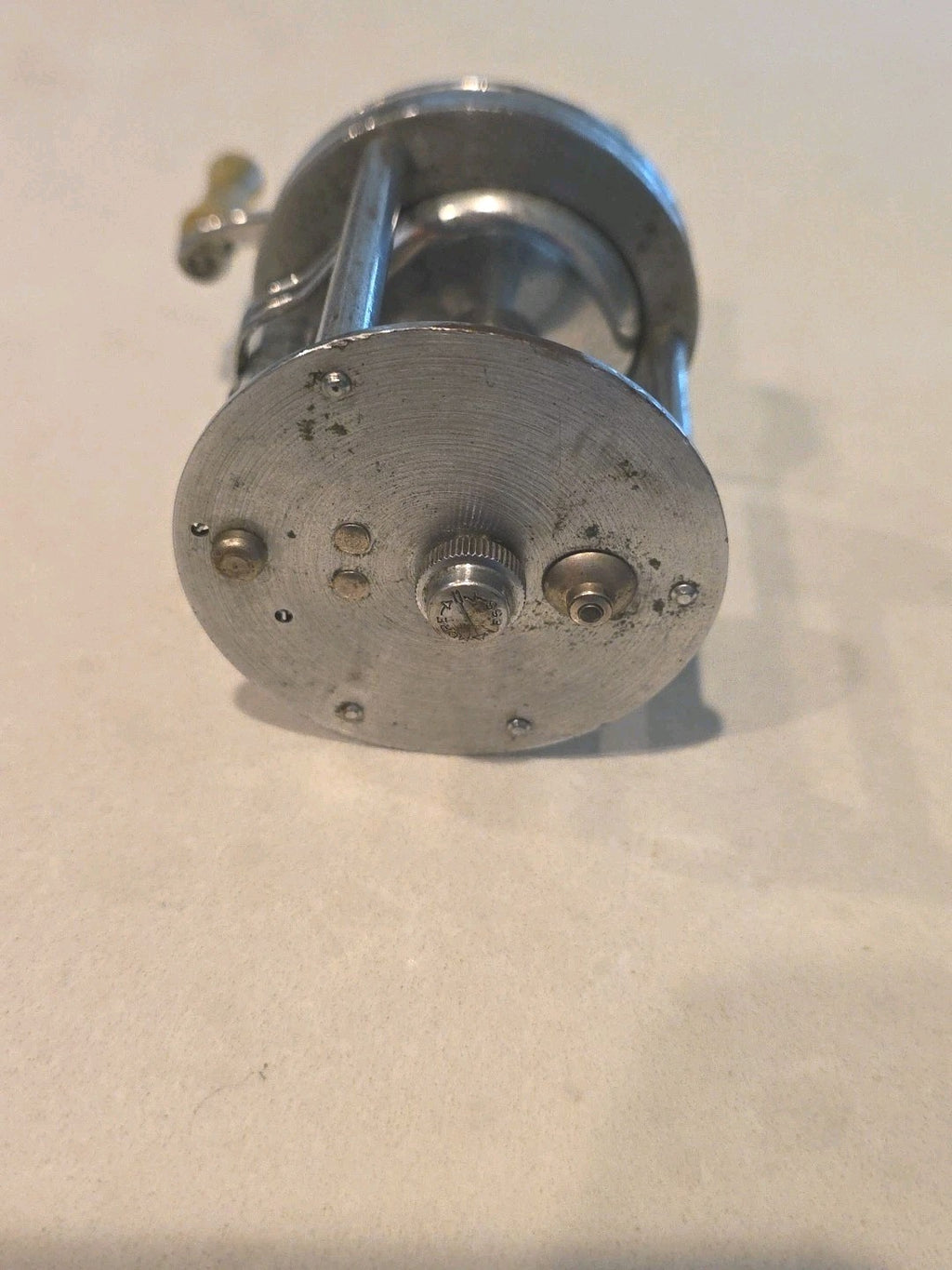 F13- Vintage SHAKESPEARE True Blue 1956 Model FE Bait Cast Reel, USA, Works, VG+