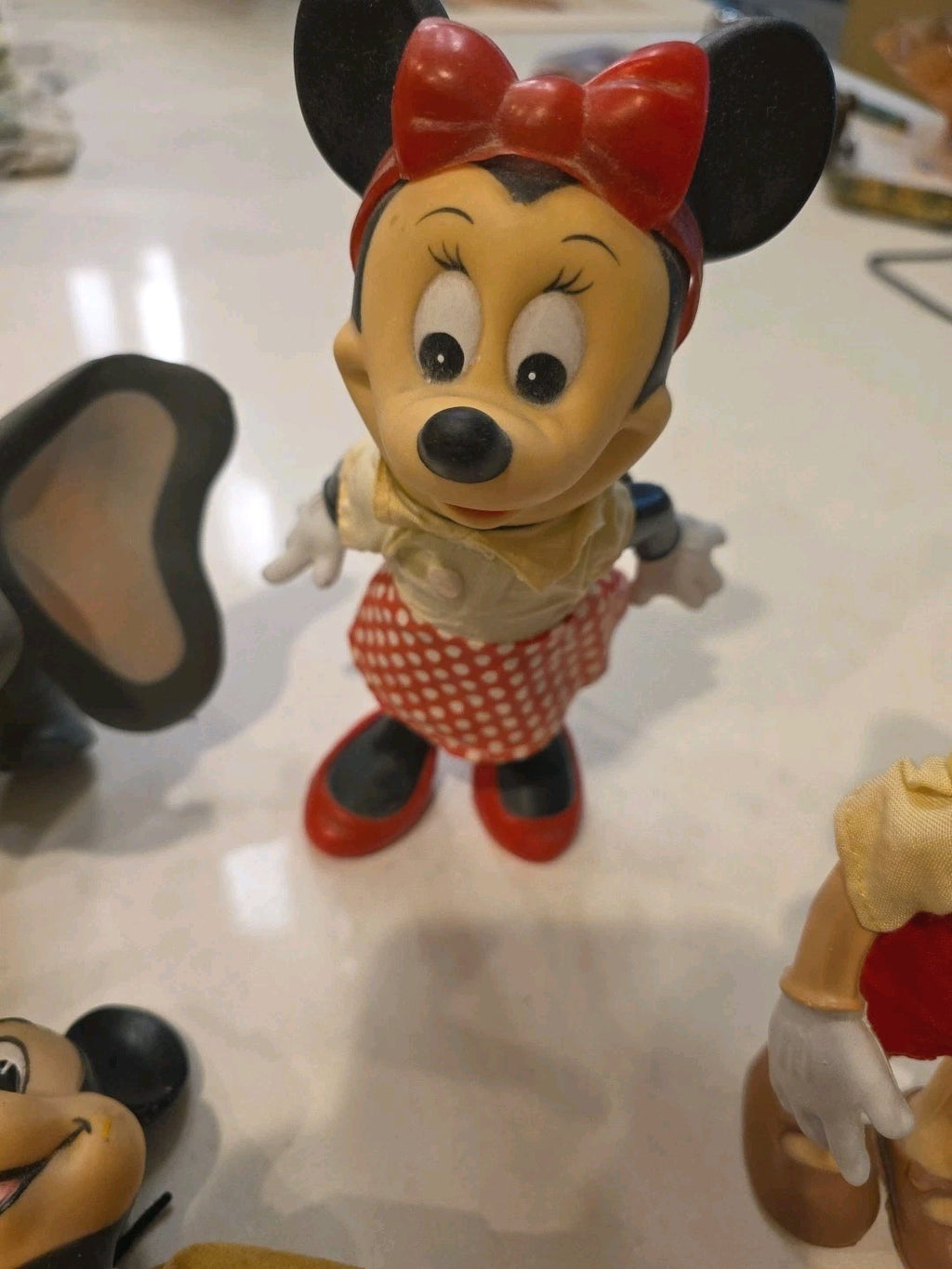7 Walt Disney Productions 1960s  Rubber Character Figurines Hong Kong Japan