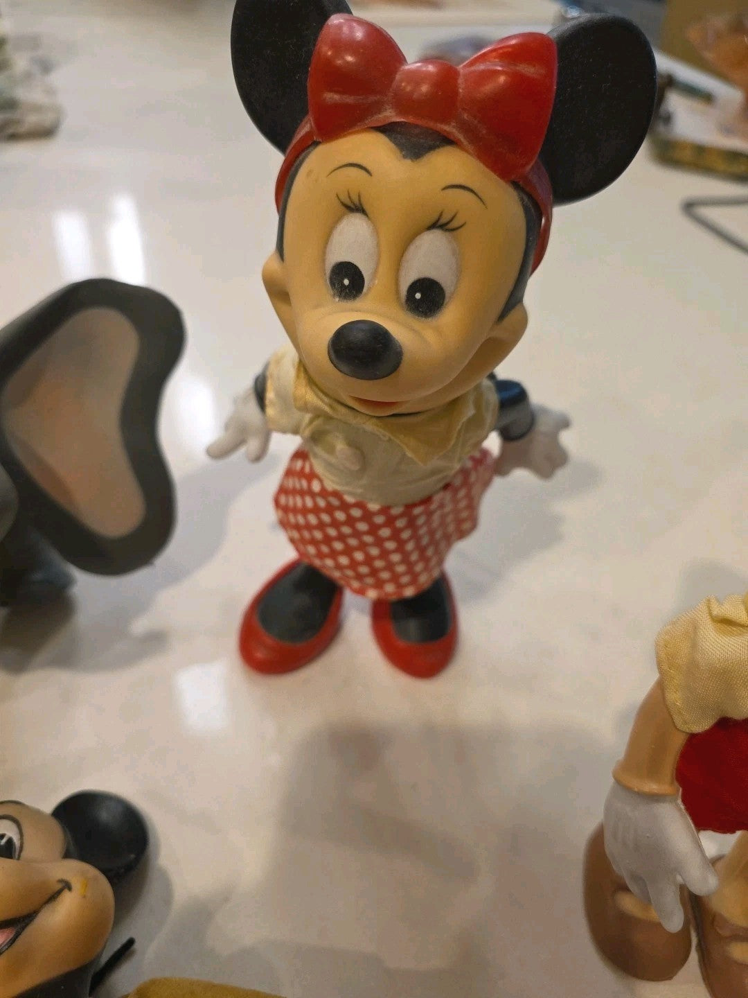 7 Walt Disney Productions 1960s  Rubber Character Figurines Hong Kong Japan