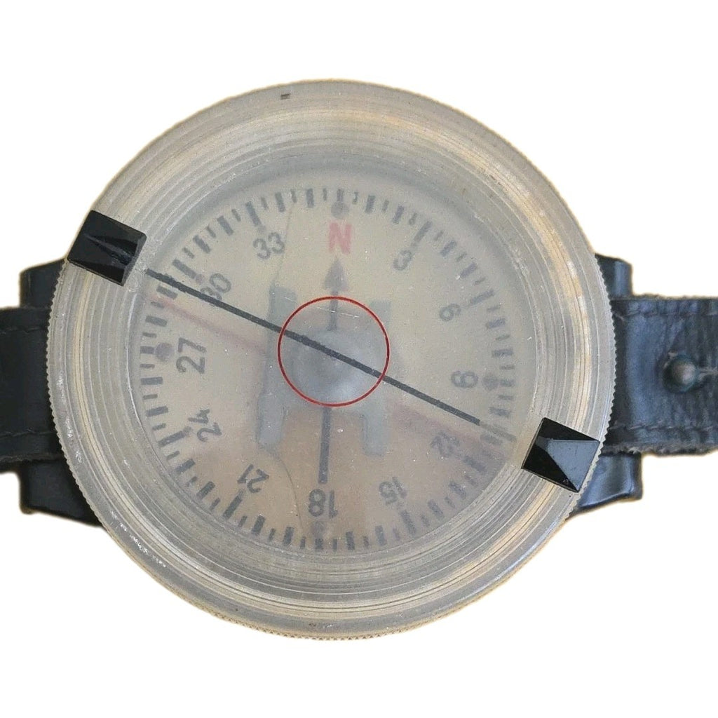 WW2 German Luftwaffe Wrist Compass AK39 FL 23235-1
