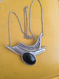 BAR-ON Nurit & Shashaan .925 Modernist Necklace, Pendant, or Brooch Pin