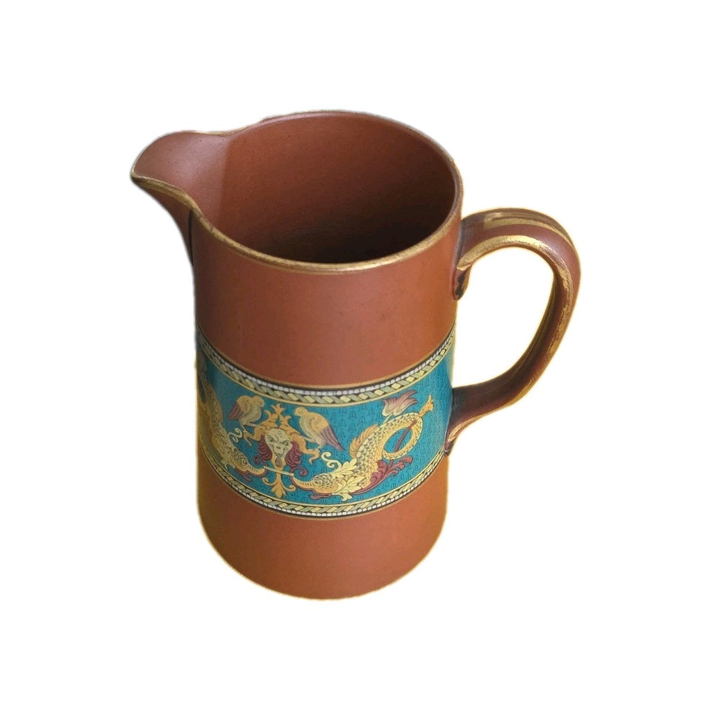 Watcombe Pottery Torquay Redware Pitcher/Jug Attributed to Christopher Dresser