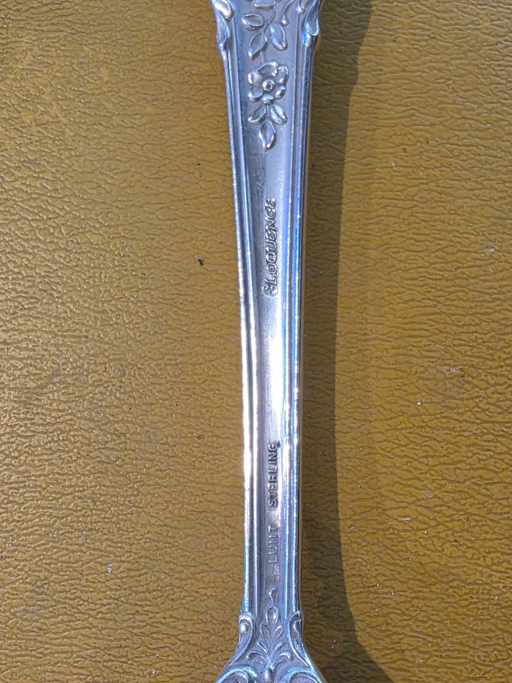 Eloquence-Lunt Sterling Table Serving Spoon-8 1/2"