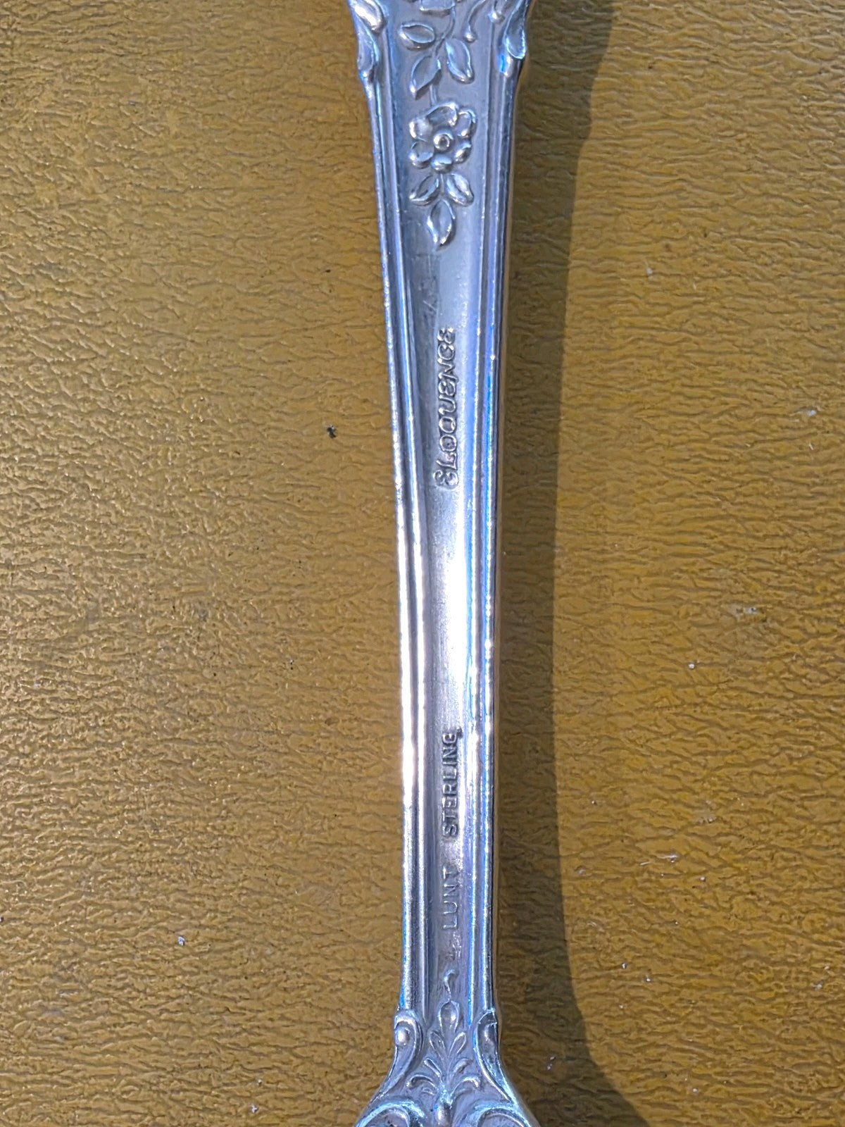 Eloquence-Lunt Sterling Table Serving Spoon-8 1/2"