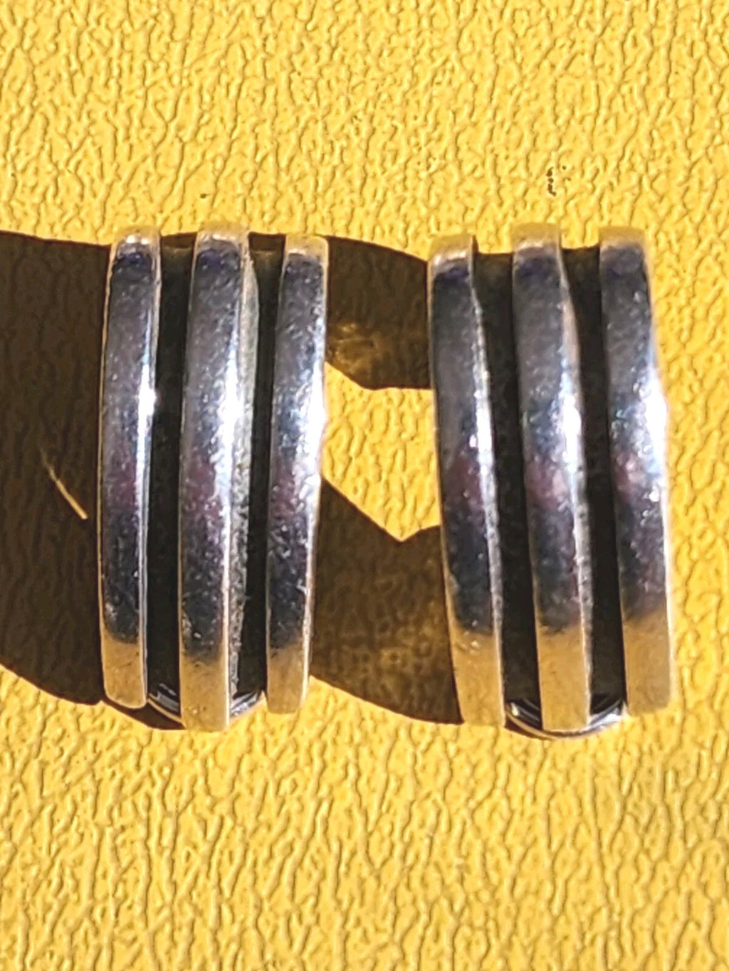 Tiffany Shrimp Shell Clip On Earrings Sterling Silver 1995