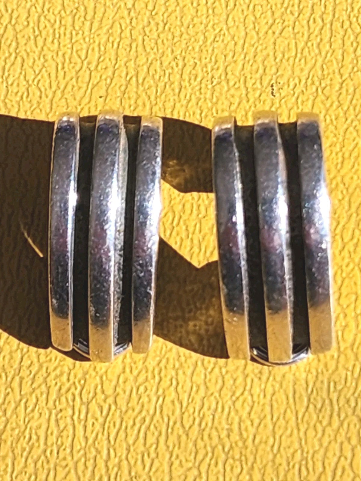 Tiffany Shrimp Shell Clip On Earrings Sterling Silver 1995