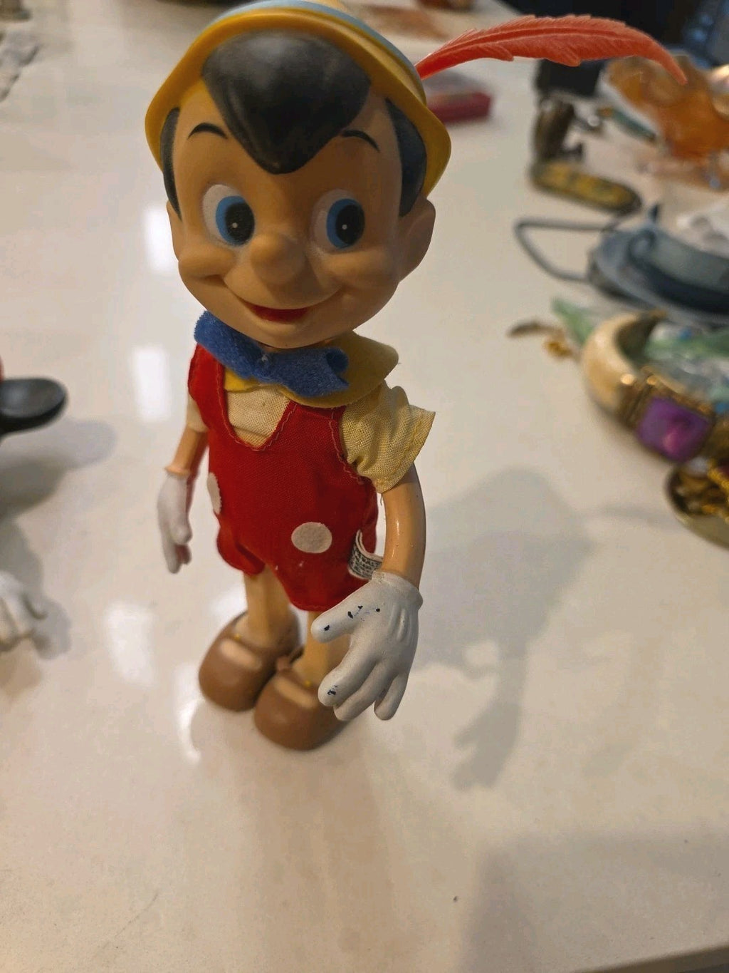 7 Walt Disney Productions 1960s  Rubber Character Figurines Hong Kong Japan