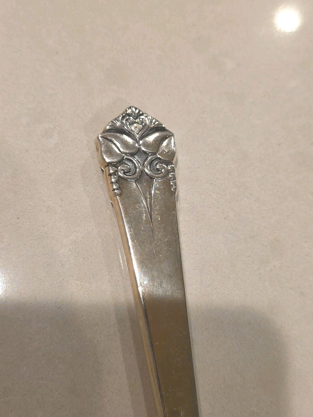 ORLA VAGN MOGENSEN DENMARK GRETA STERLING SILVER 10 1/2" FISH SERVING KNIFE