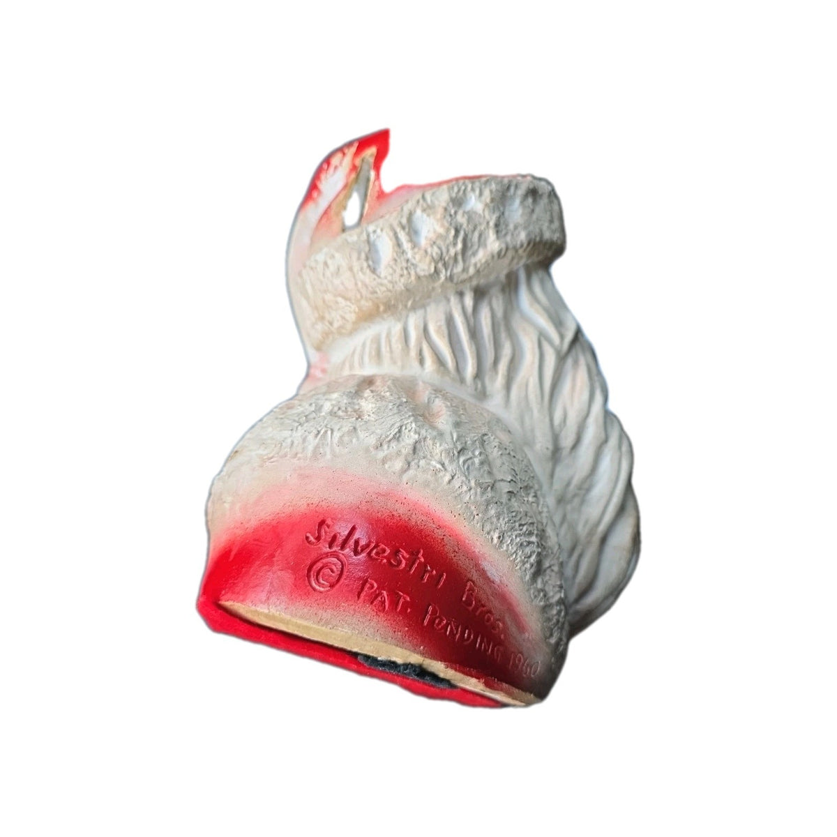 Vintage Awesome 1960 Santa Head Chalkware Bank By Silvestri Bros