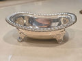 Antique G.R. George Richmond Collins Silverplate Salt Bowl