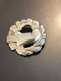 Georg Jensen Sterling Silver Dove Brooch #165.