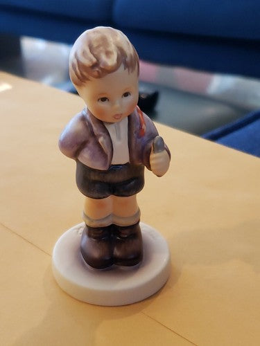 Vintage Hummel Goebel Figurine No Thank You 1988 The Hummel Mark #535