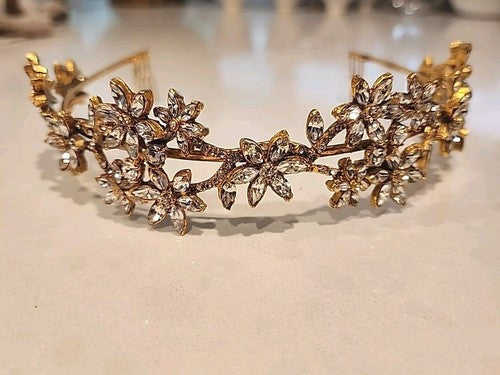 Vintage Misu Tierra With Rhinestones in Bronze