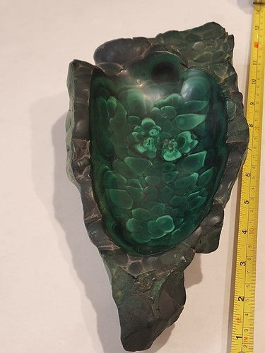 Chrysocolla Malachite Polished Rock Stone Slab 5lb 12oz Piece