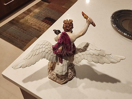 Rare Chelsea House  GANYMEDE RIDING  VENUS Figurine 11"x13"