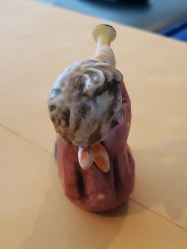 Goebel HUMMEL W. Germany 2.5" Figurine GIRL WITH TRUMPET #391 1968