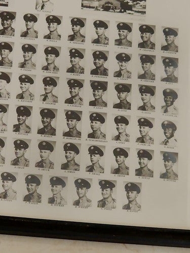 Vintage Lackland Air Force Base Frame Photo 1952 San Antonio Texas Squadron 3715