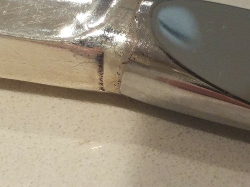 Cordis Sterling Silver by Tiffany individual Luncheon Knife 9", gently used