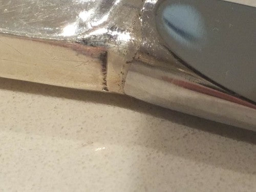 Cordis Sterling Silver by Tiffany individual Luncheon Knife 9", gently used