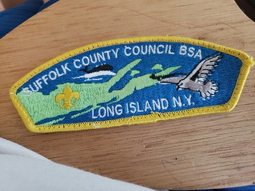 Boy Scout Suffolk County Council Shoulder Patch BSA CSP Long Island NY