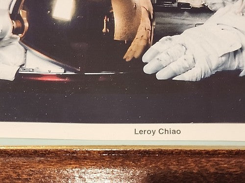 Leroy Chiao Personally Signed Autographed 8X10 NASA Photo