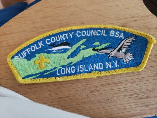 Boy Scout Suffolk County Council Shoulder Patch BSA CSP Long Island NY