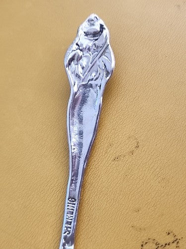 Antique Sterling Silver Macaroni Server 9 1/2"