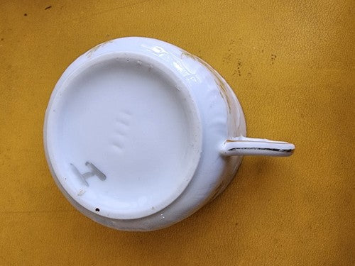 Haviland Limoges Antique Mustache Cup