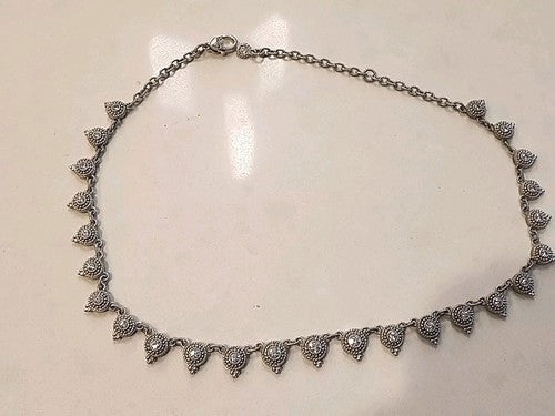 Judith Ripka Sterling Silver Diamonique Dew Drop 18" Necklace