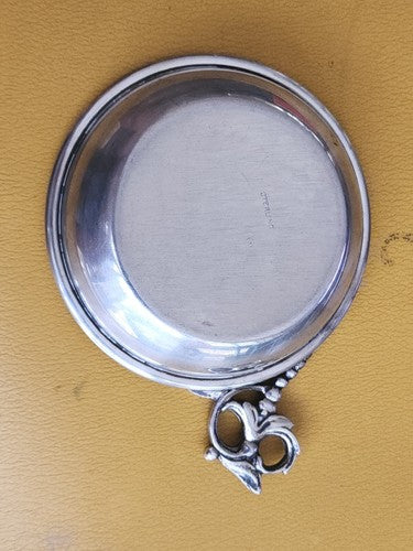 Antique Art Deco 1920 Sterling Silver Child Porringer Bowl