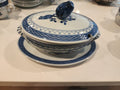 Royal Copenhagen Blue Tranquebar Gravy Boat with Lid No 1016