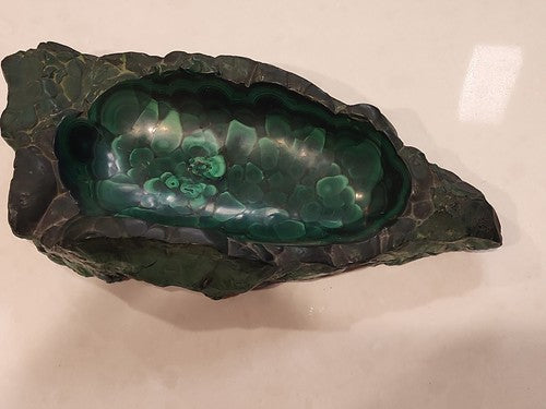 Chrysocolla Malachite Polished Rock Stone Slab 5lb 12oz Piece