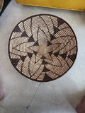 Vintage Hand Woven Basket 14"