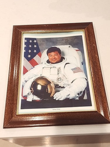 Leroy Chiao Personally Signed Autographed 8X10 NASA Photo