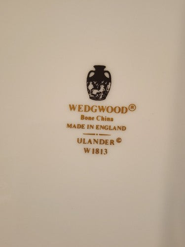 Wedgwood W1813 Ulander Powder Ruby  8" Square Plate England 1 Available