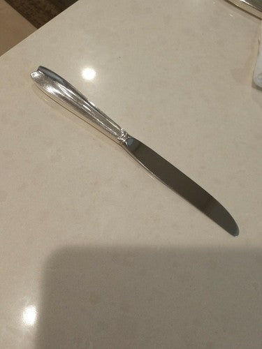 Cordis Sterling Silver by Tiffany individual Luncheon Knife 9", gently used