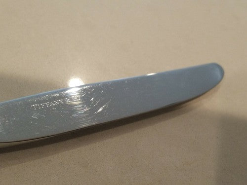 Cordis Sterling Silver by Tiffany individual Luncheon Knife 9", gently used