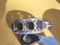 BR Banana Republic Highly Detailed Art Deco Fashion Jewelry Bracelet Cuff